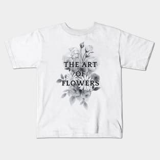 The art of flowers Kids T-Shirt